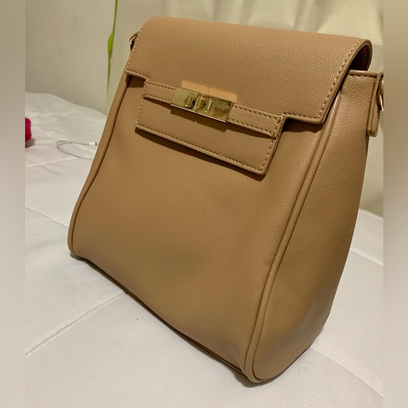 Vegan Leather Convertible Backpack - Picture 2 of 8